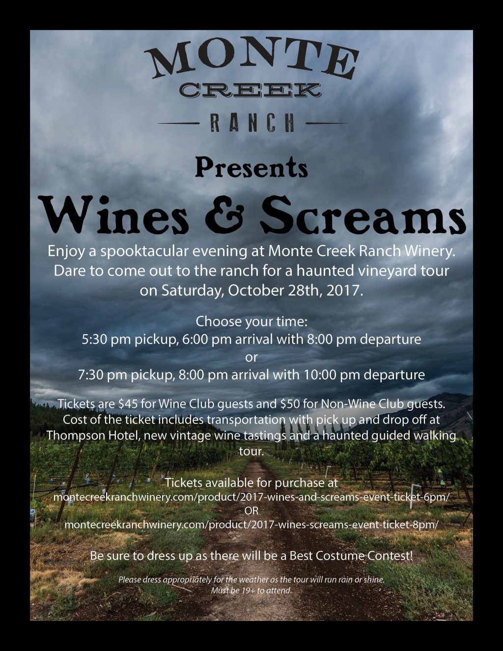Wines and Screams 2017