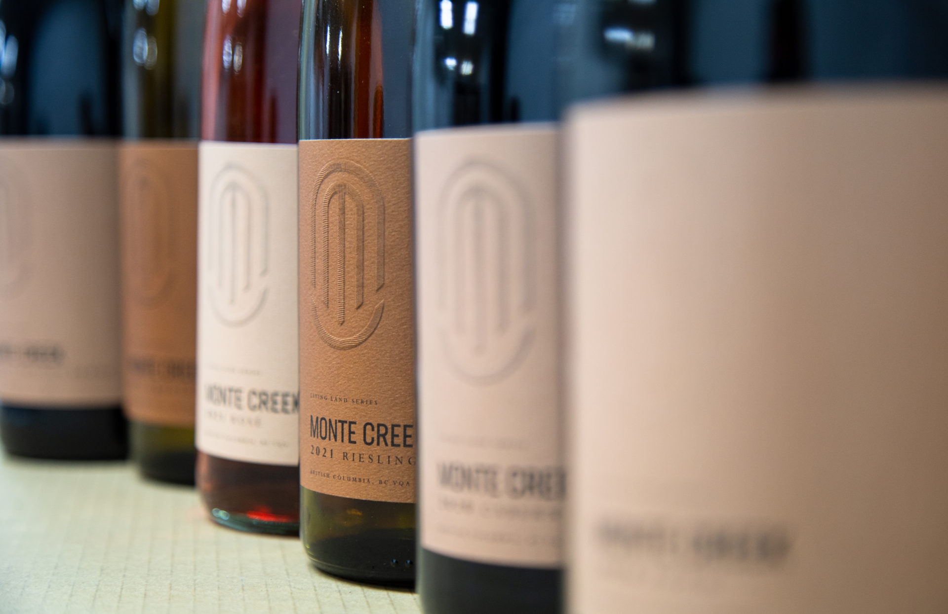 monte creek wine line up